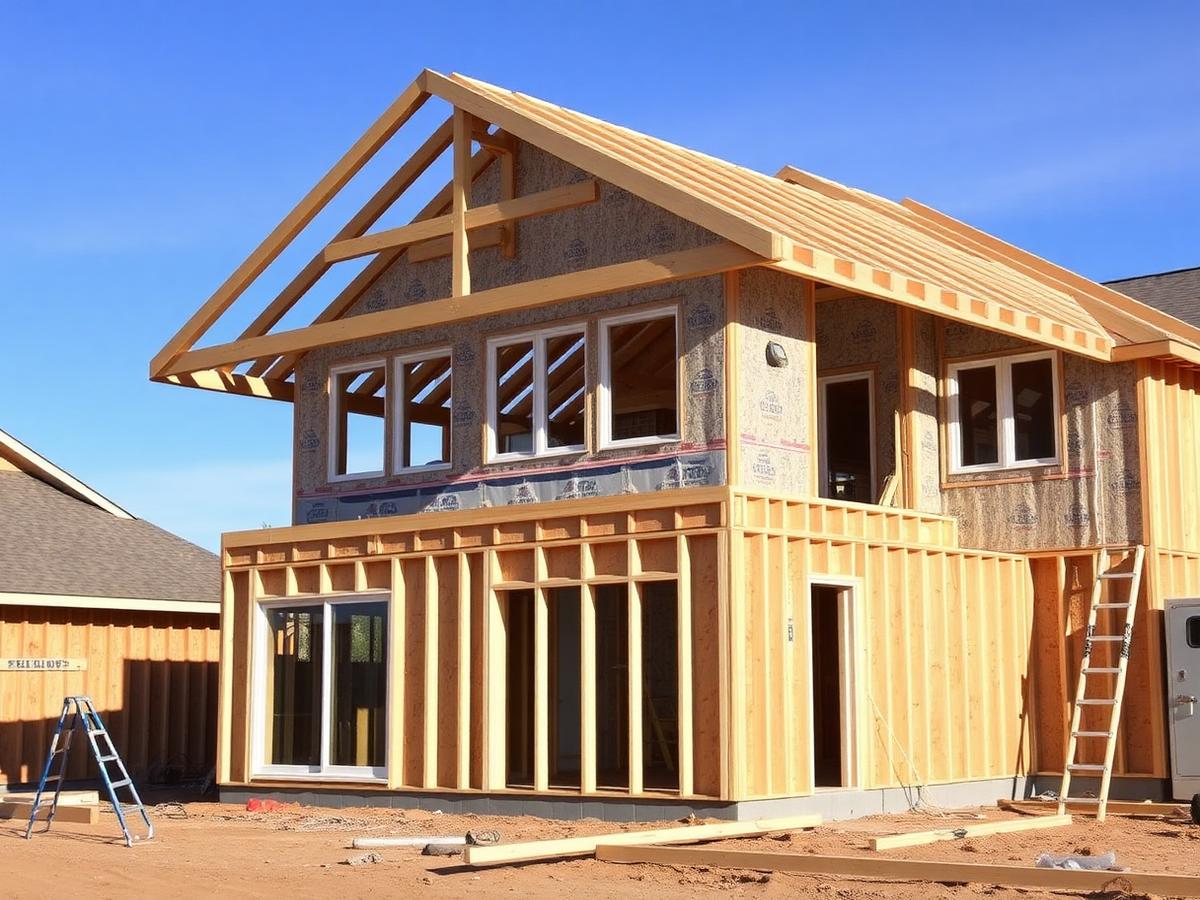 Residential addition framing